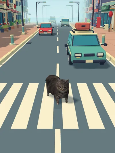 OIIA Cat Rush screenshot 1